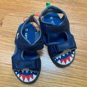 Carter’s shark sandals
